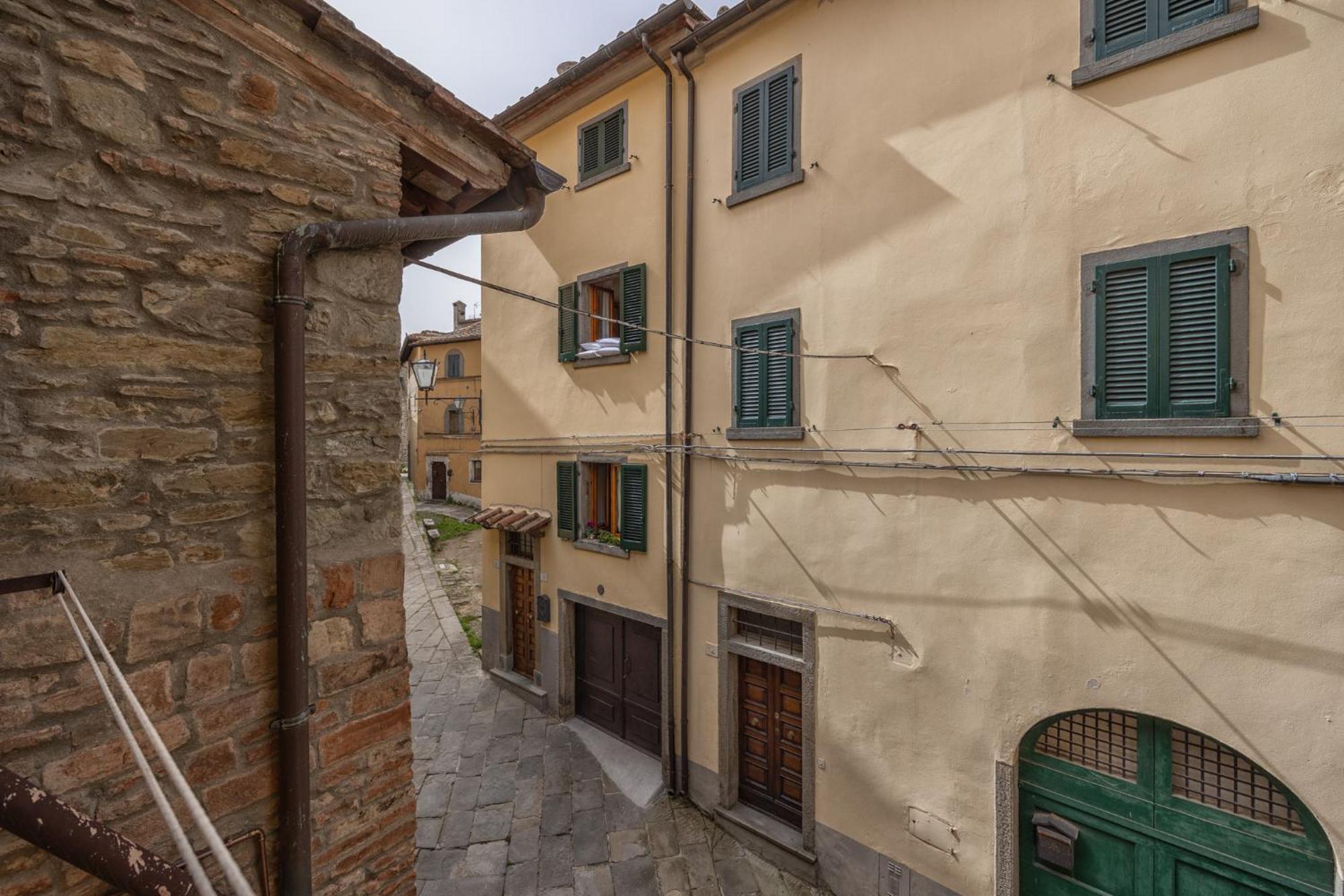 "Casa Tarconte" Nel Cuore Di Cortona Apartment Exterior foto