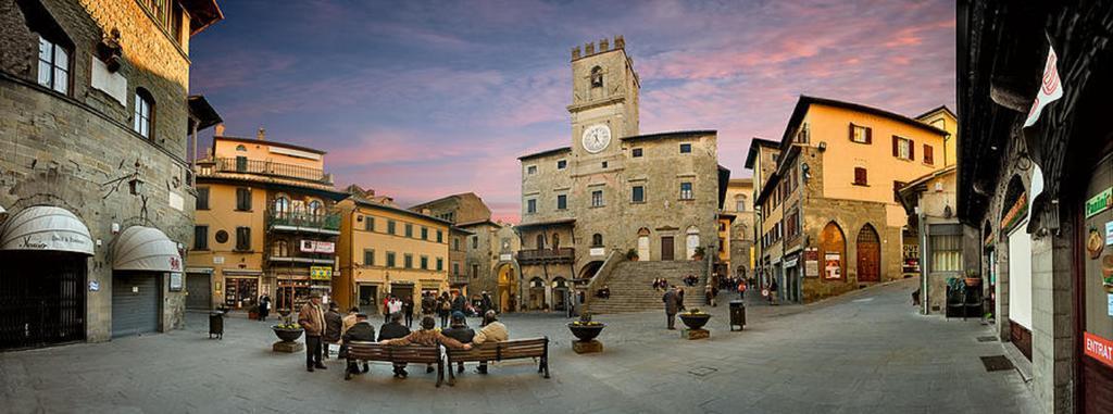 "Casa Tarconte" Nel Cuore Di Cortona Apartment Exterior foto