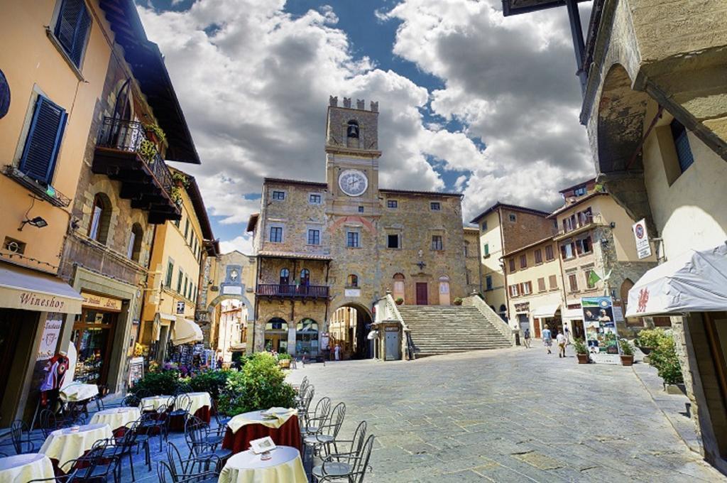 "Casa Tarconte" Nel Cuore Di Cortona Apartment Exterior foto