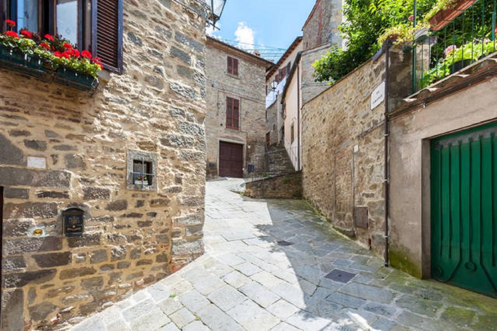 "Casa Tarconte" Nel Cuore Di Cortona Apartment Exterior foto